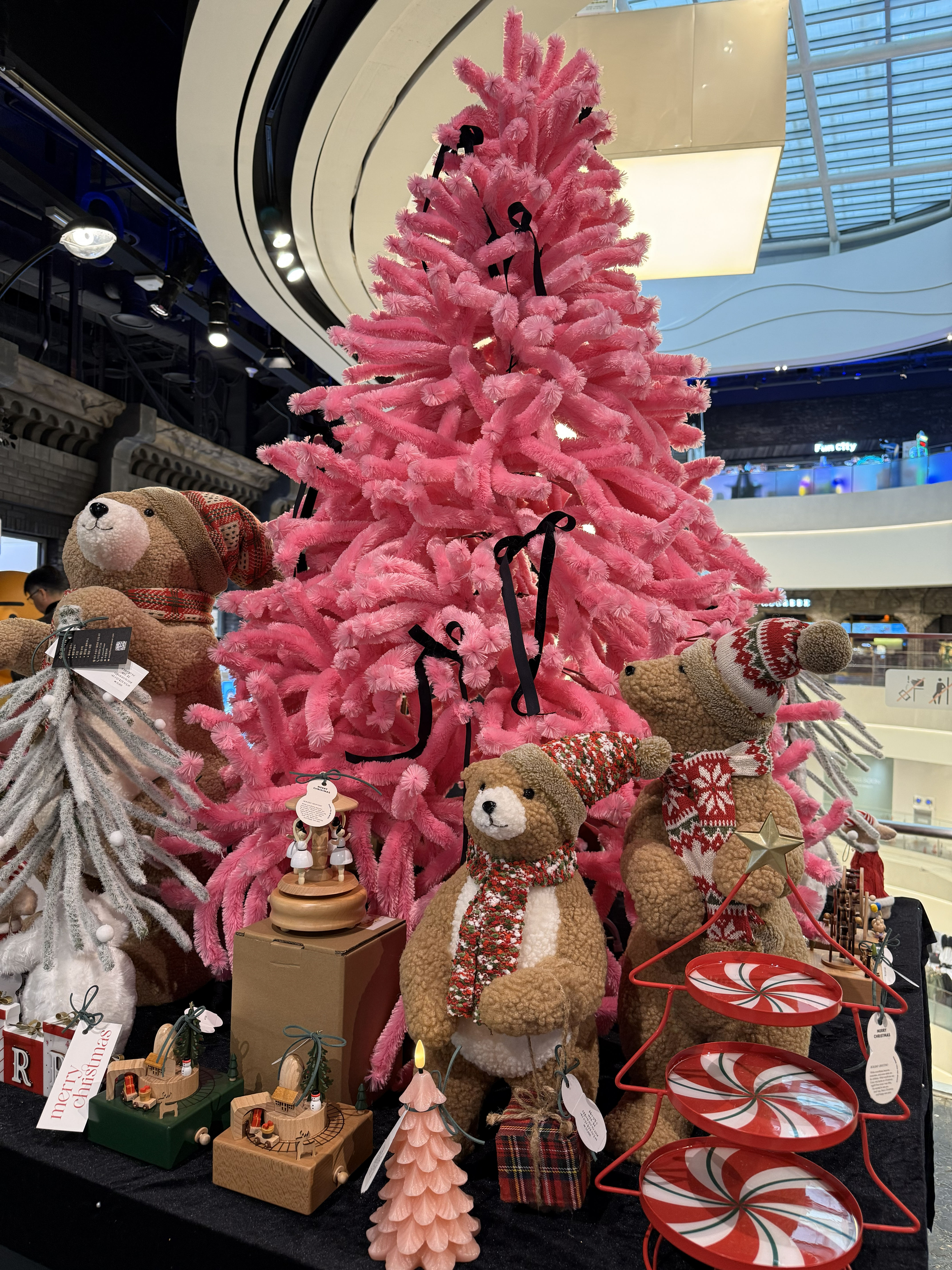 수운플라워 : 크리스마스 pop-up in 신세계